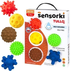 Piłeczki sensoryczne Sensorki Bez dziurki 5szt - Tullo