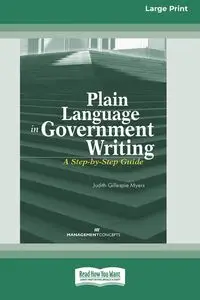 Plain Language in Government Writing - Judith G. Myers