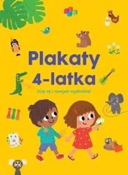 Plakaty 4-latka. Uczę się i rozwijam wyobraźnię! - Isabelle Jacque (ilustr.)