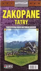 Plan kieszonkowy - Zakopane, Tatry - praca zbiorowa