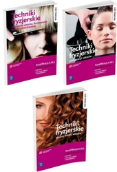 Podręcznik Techniki fryzjerskie Pielęgnacja + Zmiany koloru + Strzyżenie - Teresa Kulikowska-Jakubik, Małgorzata Richter