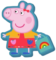 Poduszka Peppa Pig 30x30cm PP17035 - Kids Euroswan