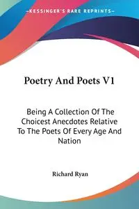 Poetry And Poets V1 - Ryan Richard