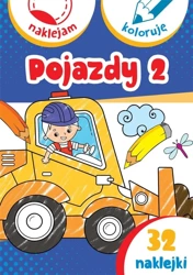 Pojazdy 2. Naklejam i koloruję - praca zbiorowa