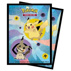 Pokemon Ultra Pro: Sleeves Pikachu and Mimikyu Deck Protectors / Sleeves (65 szt.)