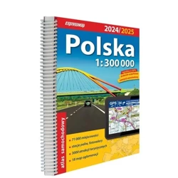 Polska atlas samochodowy 1:300 000 - Agnieszka Fundowicz-Skrzyńska