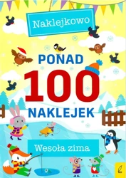 Ponad 100 naklejek. Wesoła zima - Opracowanie zbiorowe