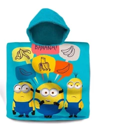 Poncho kąpielowe Minionki 120x60cm MS10008 - Kids Euroswan