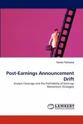 Post-Earnings Announcement Drift - Tomas Tomcany