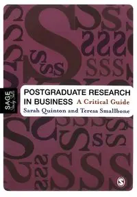 Postgraduate Research in Business - Quinton Sarah