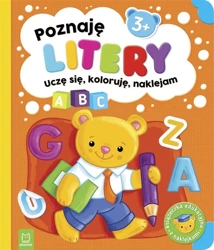 Poznaję litery. Uczę się, koloruję, naklejam - Sylwia Kajdana