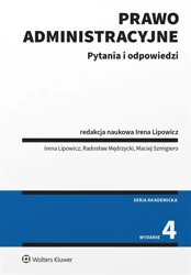 Prawo administracyjne. Pytania i odpowiedzi w.4 - praca zbiorowa