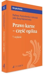 Prawo karne - część ogólna z testami online - Julia Berg-Bajraszewska, Barbara Namysłowska-Gabr