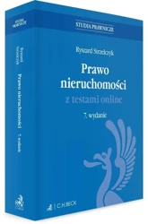 Prawo nieruchomości z testami online w.7 - Ryszard Strzelczyk