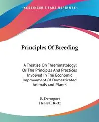 Principles Of Breeding - Davenport E.