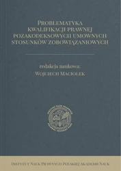 Problematyka kwalifikacji prawnej... - Wojciech Maciołek