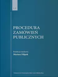 Procedura zamówień publicznych T.2 - red. Mariusz Filipek