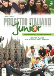 Progetto Italiano Junior 3 podręcznik z ćwiczeniami i płytą CD - Marin T., Albano A.