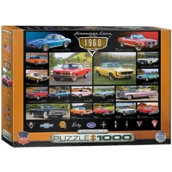 Puzzle 1000 American Cars of the 1960s 6000-0677 - Eurographics