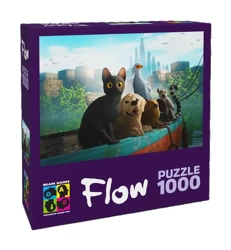 Puzzle 1000 Flow: Filmowi bohaterowie GRANNA - Brain Games