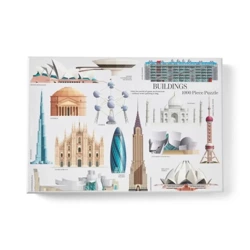 Puzzle 1000 Iconic Buildings - PRINTWORKS