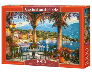 Puzzle 1000 Mediterranean Veranda - Castorland