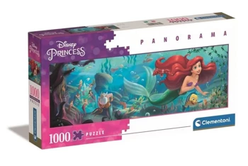 Puzzle 1000 Panorama Disney Little Mermaid - Clementoni