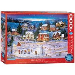 Puzzle 1000 Stars on the Ice by Bourque 6000-5440 - Eurographics