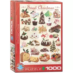 Puzzle 1000 Sweet Christmas 6000-0433 - Eurographics