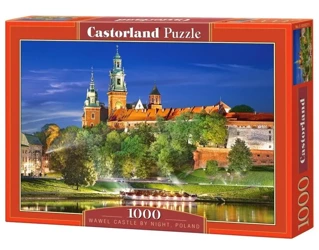 Puzzle 1000 Wawel Castle by Night, Poland CASTOR - Castorland