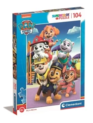 Puzzle 104 Super Kolor Paw Patrol - Clementoni