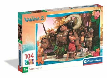 Puzzle 104 Super Kolor Vaiana 2 - Clementoni