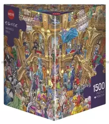 Puzzle 1500 Bal maskowy, Tanck (Puzzle+plakat) - Heye