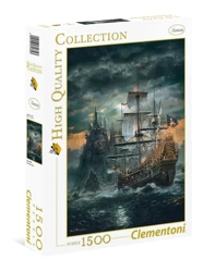 Puzzle 1500 HQ The Pirate ship - Clementoni