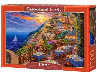 Puzzle 1500 Romantic Positano Evening CASTOR - Castorland