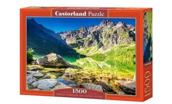 Puzzle 1500 Sunrise at Morskie Oko, Poland CASTOR - Castorland