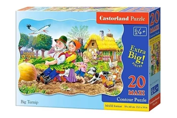 Puzzle 20 maxi - Duża Rzepka CASTOR - Castorland