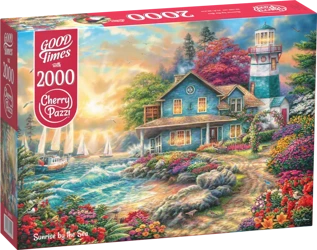 Puzzle 2000 CherryPazzi Sunrise By The Sea 50002