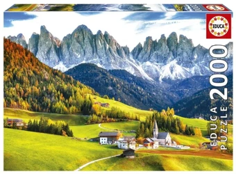 Puzzle 2000 Jesień w Dolomitach, Włochy - Educa