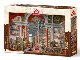 Puzzle 2000 Panini, Galeria z widokiem na Rzym - Artpuzzle