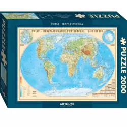 Puzzle 2000 - Świat Fizyczny - Artglob