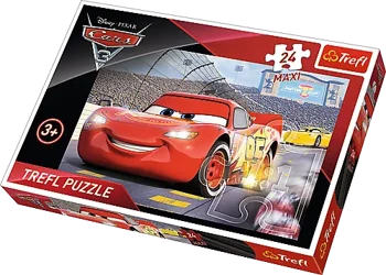 Puzzle 24 maxi Auta 3 mistrz - Trefl PAP