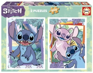 Puzzle 2x500 Lilo i Stich - Educa