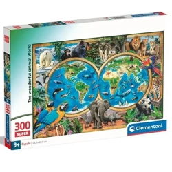 Puzzle 300 Super The wonderful Animal World - Clementoni