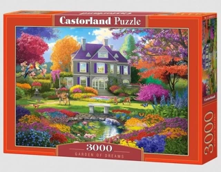 Puzzle 3000 Garden of Dreams CASTOR - Castorland