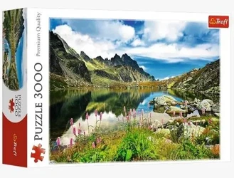 Puzzle 3000 Jezioro w górach TREFL