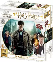 Puzzle 3D 500 magiczne Harry Potter Złota Trójka - Rebel