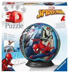 Puzzle 3D 72 Kula: Spiderman - Ravensburger