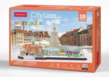 Puzzle 3D Cityline Warszawa - DANTE