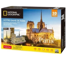 Puzzle 3D Notre Dame National Geographic - praca zbiorowa